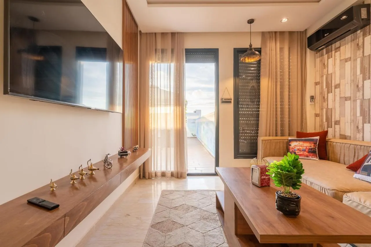Le Vintage Dead Sea Avec Piscine & Rooftop Casablanca Appartement