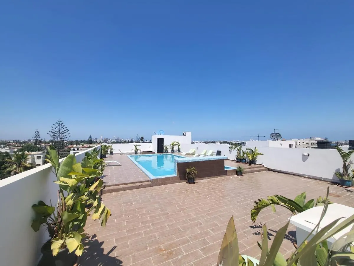 Appartement Le Vintage Dead Sea Avec Piscine & Rooftop Casablanca